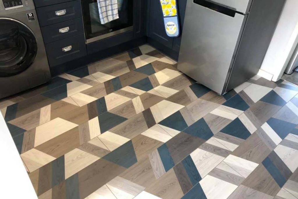 Abstract Lvt In Kitchen